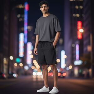 Goodfellow & Co Men’s Athletic Shorts Black Drawstring Casual Size XL